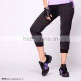 Girl Dance Wear Jazz Jogger Capri Pants thumbnail-1