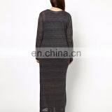 M3125 Prom Dress for Fat Women Simple Design Hot Sales Casual Plus Size Long Dresses thumbnail-2
