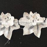 Good Quality Garment Accessories Embroidery 3D Flower Lace Trimming thumbnail-5