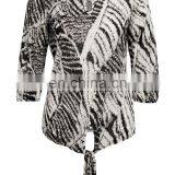 XXXL Size Abstract Print Fat Women T-Shirt Beach Wear thumbnail-5