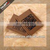 Custom PU Leather Label Patch for Brand Jeans Garment thumbnail-5