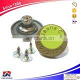 Factory Wholesale Custom Engraved Metal Garment Buttons