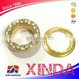 Zinc Alloy/Zamak,,Rhinestone Eyelet,Cheap Price & High/Good Quality