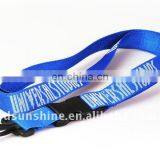 nylon lanyard with logo silkscreen printed