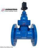 DIN3352 F4 PN16 DN50 Reselient Seated Water Sluice Gate Valve thumbnail-1