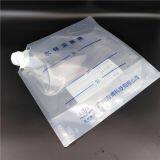 Made in China 5L Cow Milk PET Plastic Filling Bag/empty Stand up Large Spout Soft Composite Plastic Bag thumbnail-4