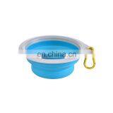 Hot Sale Top Quality Yellow Silicone Custom Pet Bowl, Collapsible Dog Bowl thumbnail-2