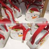 Wholesale Handmade Ornament Crafts Artificial Polyester Felt Christmas Bag thumbnail-4