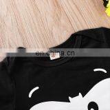Halloween Baby Black Tshirt 100% Cotton Baby Long Sleeve Bat Tshirt Tops Newborn Infant Clothes thumbnail-5
