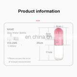 Wholesale Capsule Style 400ml ABS Portable Dog Water Bottle Outdoor Travel Pet Dog Water Bottle thumbnail-4