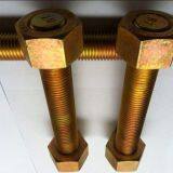 Bichromate Coated Coarse Thread A193 Grade B6 ASME B18 Double Ended Bolt thumbnail-2