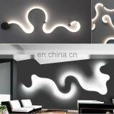 Nordic Newest Creative Aluminum LED Curve Wall Lamp Wall Sconce Snake Modern Wall Light for Home thumbnail-2