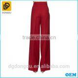 Fashion Casual Design Custom Wholesale Cheap Lady Loose Trousers thumbnail-3