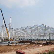 ISO9001 Quickly Build Light Prefabricated Steel Structure Fabrication