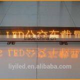 Outdoor High Bright 192*16 P10 Yellow Taxi Sign Taxi Roof Light