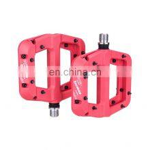 High Quality Mountain Bike Nylon Fiber Bearing Pedal Dead Fly Pelin Pedal Anti Skid Pedal thumbnail-3