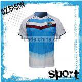 sublimation cricket shirt t-shirt color pattern cricket t-shirt for sale