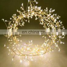 LED Copper Wire Lamp Series Centipede Foot Waterproof 8 Functional Firecracker Lamp Decoration Holiday Lighting With Adapter