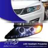 AKD Car Styling for K5 LED Headlights A-Type 2012-2014 Optima LED Head Lamp Projector Bi Xenon Hid H7 thumbnail-1