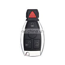 Keyless Entry 4 Buttons 433 / 315 Mhz Remote Smart Car Key Shell For Benz BGA NEC Auto Key thumbnail-5