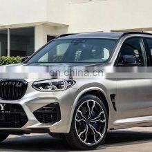 CLY Body Kits For BMW X3 G01 G08 Refit X3M Front Car Bumper Car Grille Diffuser Rear Lip Exhaust Pipe SS Tips thumbnail-5