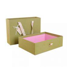 Rigid Paper Gift Packaging Decorate Storage Shoe Box With Lid thumbnail-2
