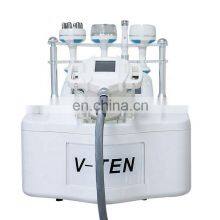 Multifunctional Body Shaping rf Vacuum Roller Cavitation Portable V10 Slimming Machine for Sale thumbnail-2