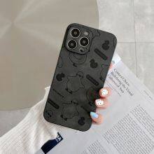 Diy All Inclusive Fine Hole Leather Pattern Duckling Fancy Mobile Phone Cases Sublimation For I Phone 7 8P X 11 12 13 14 Pro Max thumbnail-5