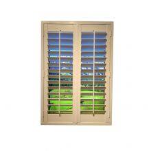 Interior Decoration Windows Modern Design Plantation Shutters PVC Louver Window For Apartment thumbnail-5