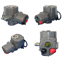 Explosion-proof ExdIICT4 QT Electric Motor Valve Actuators Quarter Turn Actuator