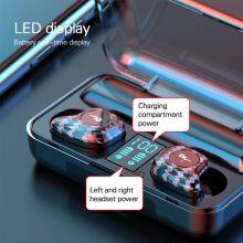 2021 TWS M20 BT 5.0 Earphone Headphones 9D Stereo Sound Sports Wireless Headset M20 Tws With LED Digital Display Earbuds thumbnail-3