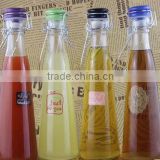 500ml glass milk bottle with swing top, glass beverage bottle with swing top