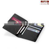 Factory price!OEM PU Leather Rfid Blocking Passport Case/Passport holder