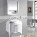 pvc bathroom wash basin cabinet, small bathroom cabinet,wash basin mirror cabinet(EAST-25111)