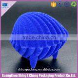 Beautiful Creative Velvet Surface Paperboard Jewelry Box Crown Shape Ring Box thumbnail-5