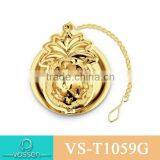 Gold Plating Pineapple Shaped Tea Infuser thumbnail-1