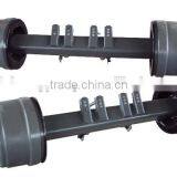 High Quanlity Good Performance Semi Trailer FUWA Axle 14T Round Tube thumbnail-3