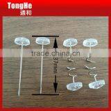 Wholesale Transparent Decorative Upholstery Twist Pin thumbnail-4