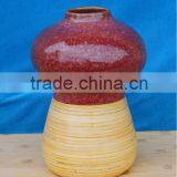 Laminated Bamboo Vase thumbnail-1