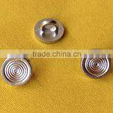 14L Silver Metal Shank Button For Shirt -- M1609 thumbnail-5