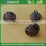 Long Foot Metal Shank Button In Uneven Shape --- M1603