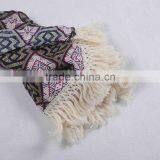 Promotional Cheap Wool Viscose Viscose Stole Scarves ,scarf for Women thumbnail-5