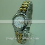 Alibaba cheap oem gold plated girls stainless steel watches