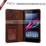 For Sony Xperia Z4 Book Style Case, Flip Cover Stand Case For Sony Xperia Z4, thumbnail-4