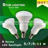 E14/E27 Aluminum Plastic LED R80 Spot Light Bulb thumbnail-1