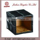 Jinhua Supplier Square Leather Stationary Holder Box thumbnail-3