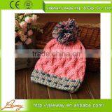 OEM High Quality China Sale Knitted Jacquard Woven Beanie Winter Hats thumbnail-1