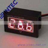 Mini Voltmeter,Electrical Instrument Voltmeter DC 15~120V ,LED Voltmeter Waterproof Voltage Meter