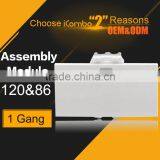 1gang Modular Electrical Wall Switch Plates