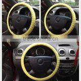 Car Accessory Silicone Leather Sewing Steering Wheel Cover thumbnail-2